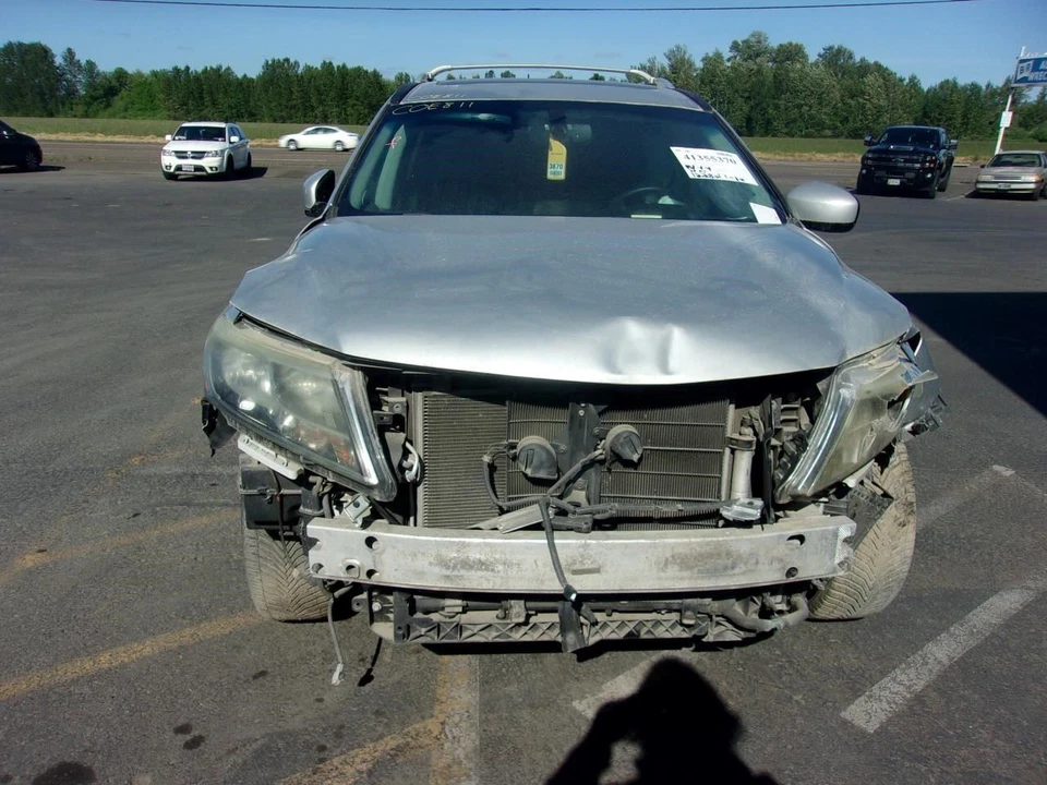 AC Compressor 4 Cylinder Hybrid Fits 14-17 INFINITI QX60 29684175 - Image 2 of 4