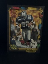 1991 AAA Sports Emmitt Smith #46 Wild Card Dallas Cowboys Football Card