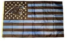 Carolina Panthers 3' x 5' Feet Flag Football Fan Decor Man Cave Banner Fan Gift