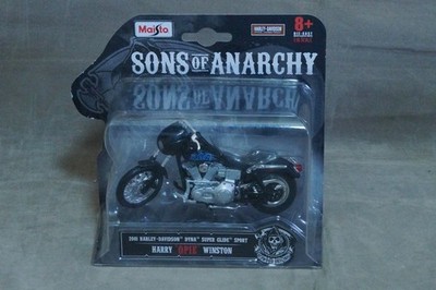 MAISTO SONS OF ANARCHY MOTORRAD HARRY   OPIE   WINSTON 2013 CENTURY FOX OVP