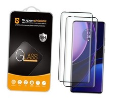  2 Pack Designed for Motorola Edge 2023 Tempered Glass Screen Protector,
