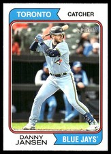Danny Jansen 2023 Topps Heritage #296 Blue Jays MLB READ FREE SHIP AutographDen