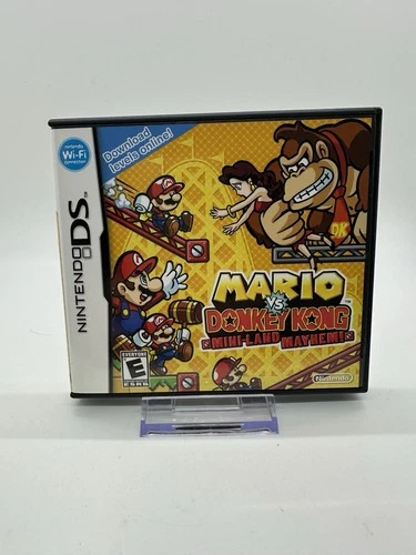 Mario vs. Donkey Kong Mini-Land Mayhem Nintendo DS Complete in Box CIB