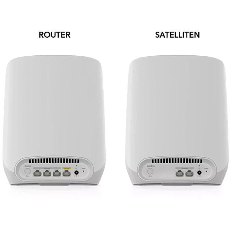 Netgear 2x Orbi RBK762S Mesh WiFi 6-Verstärker 5400 Mbps Tri-Band 19% Mwst. NEU! - Bild 3 von 4