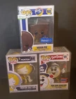 Funko PoP! Ad Icons Lot-Moon Pie #98,Morton Salt Girl #84,Dum Dums Drum Man #105