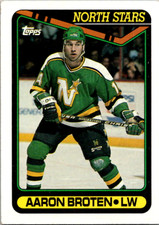 Aaron Broten 1990 Topps #118   Minnesota North Stars
