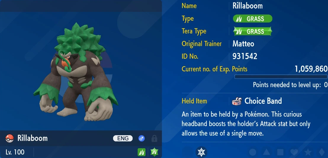 Pokemon Scarlet and Violet Thwackey - Location, Stats, Best