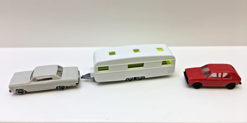 WIKING Police Benz-VW-Bug-Camper-Chevy Malibu-VW Golf-N SCALE VINTAGE TOY CARS - Picture 9 of 15