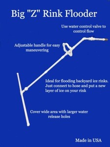 shop USA outlet sale Big Z Rink Flooder - Backyard ice 