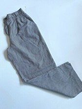 Norton Mcnaughton Pants Women's 12 Black/White Herringbone