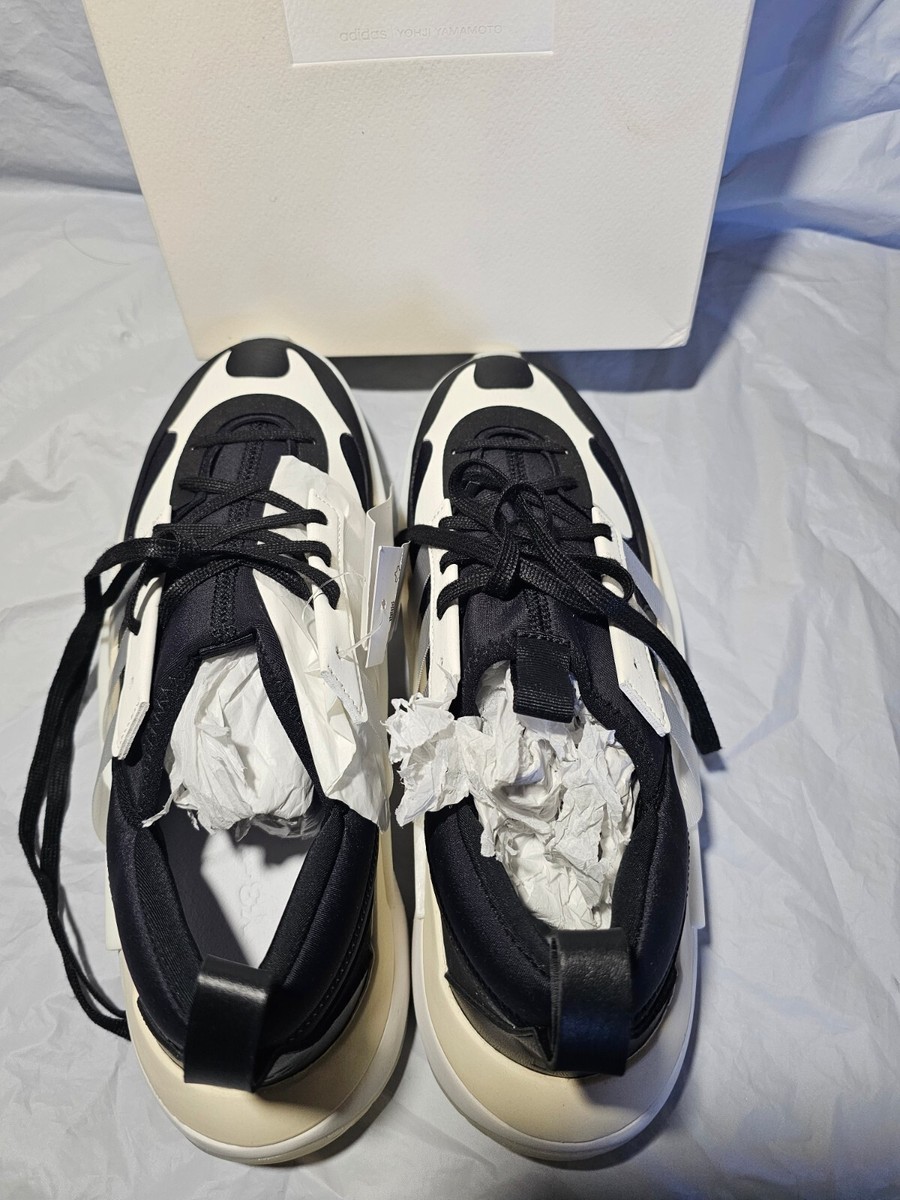 NEW ADIDAS Y-3 Y3 YOHJI YAMAMOTO QISAN COZY II BLACK CORE WHITE