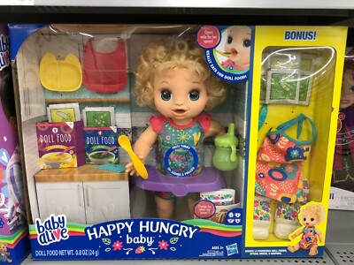 baby alive happy hungry baby doll
