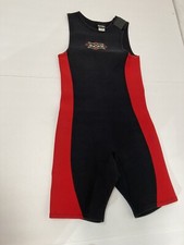 xcel Hawaii size 12 youth shorty wetsuit red/ black