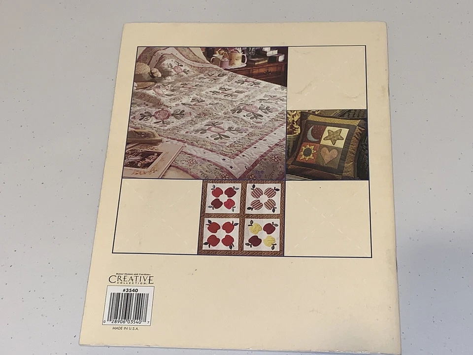 Better Homes & Gardens Easy Applique Edredones Ocio Artes Libro de bolsillo #3540 Foto 4 de 4