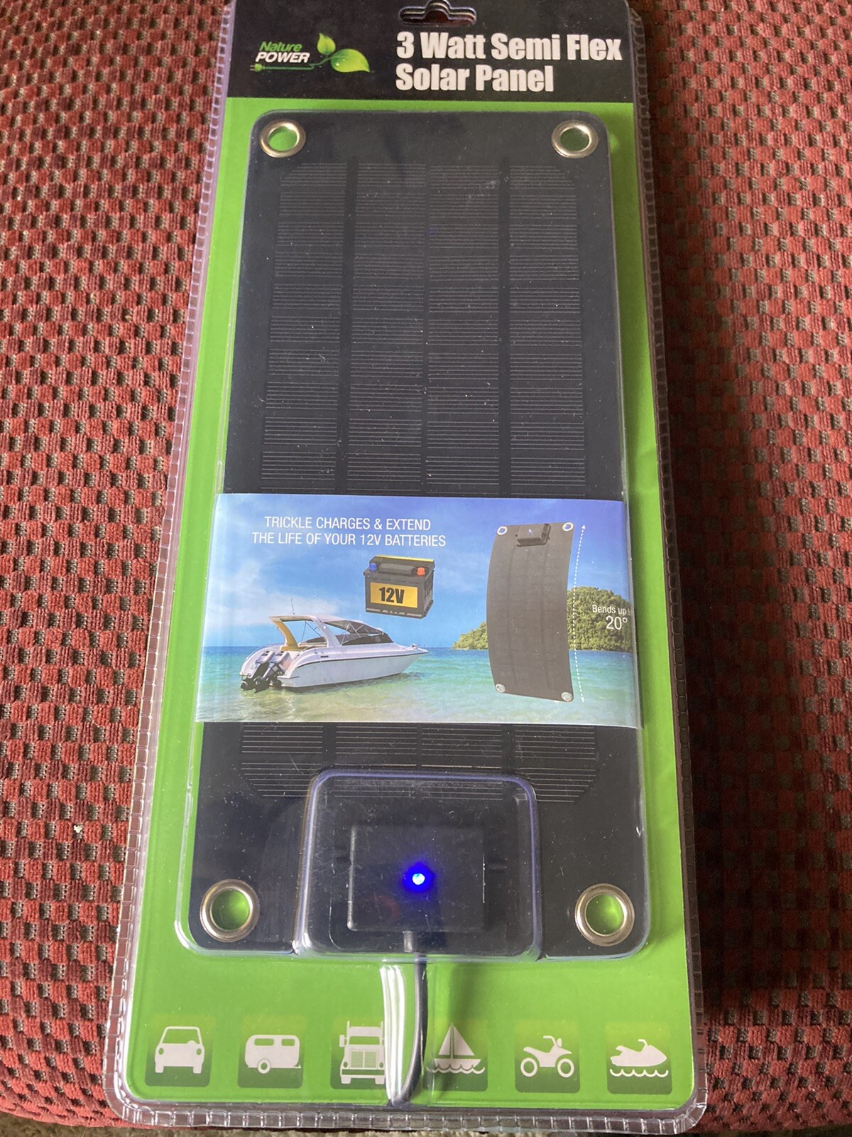SOLAR PANEL Semi Flexible 3W NATURE POWER