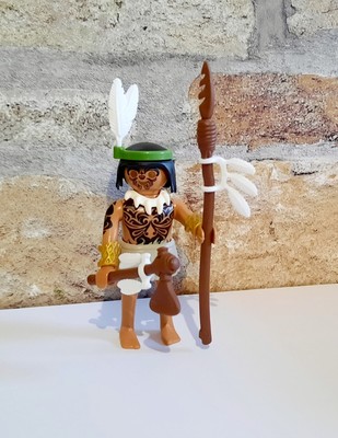 Playmobil Stammesfigur, Krieger, nagelneu, selten