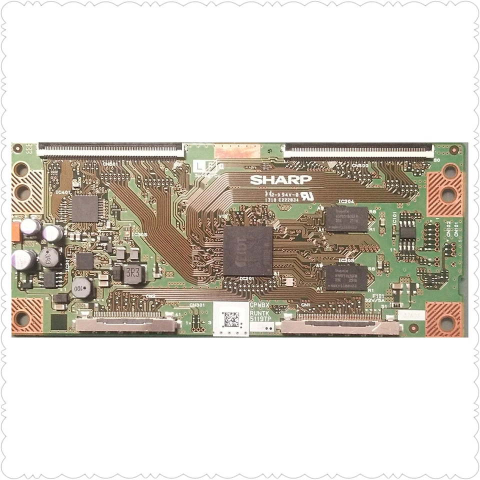 RUNTK CPWBX 5119TP TCON Board for Sharp Logic board for 60inch 70inch 80inch TV - Image 4 of 4