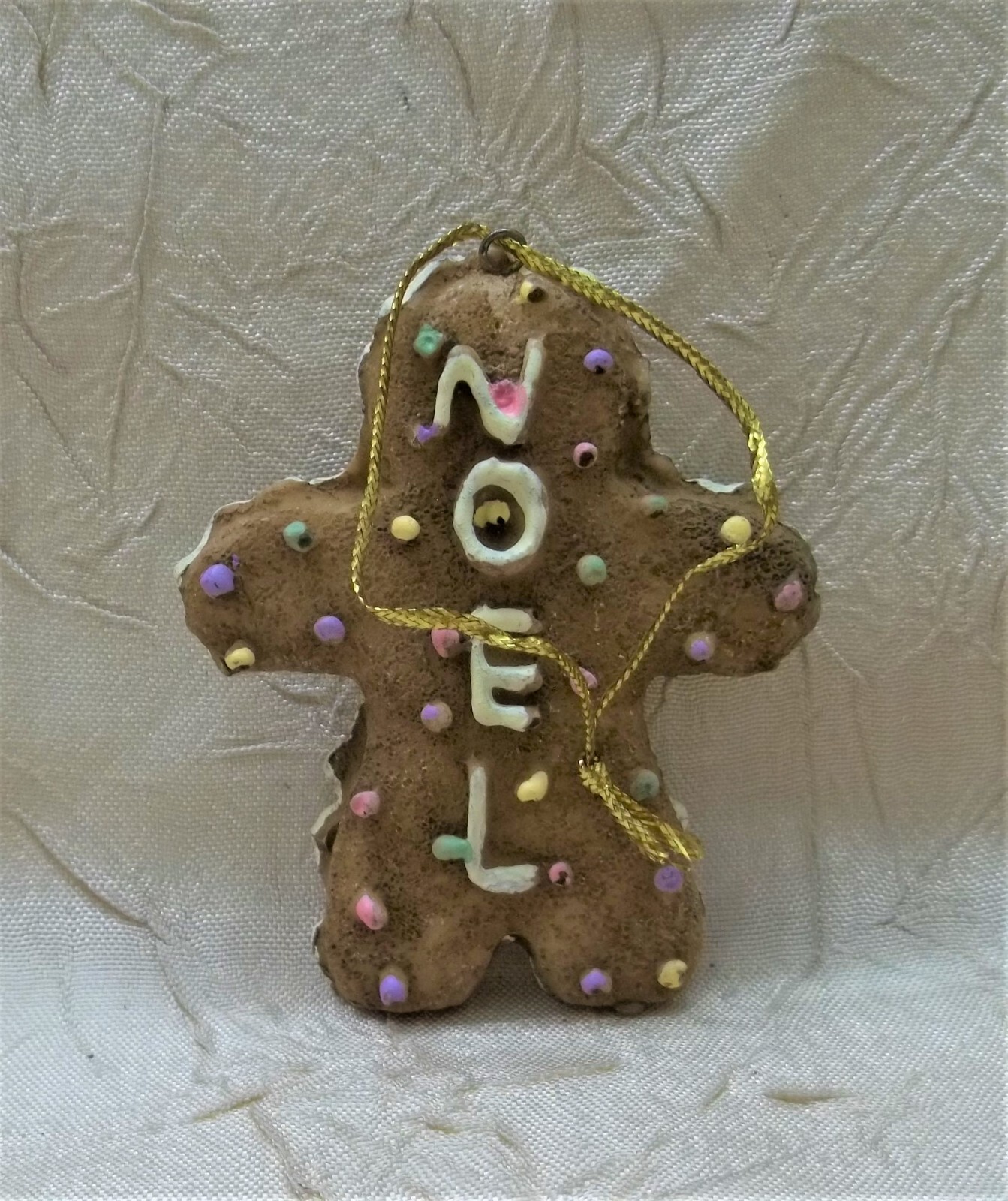 Gingerbread Boy & Girl Two 2" Christmas Ornaments Cookie Baking Holiday