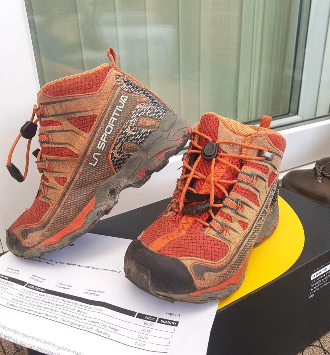 Authentic La Sportiva kids Waterproof shoes boots 12 UK 30 EU
