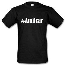 T-Shirt #Amilcar Hashtag Raute für Damen Herren und Kinder