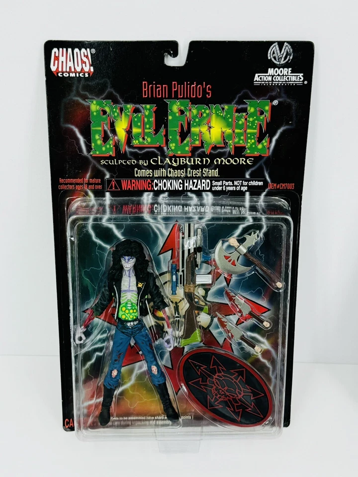 Lote de 4 figuras de acción de Brian Pulido PURGATORI Evil Ernie, LADY DEATH & Demon Foto 2 de 4
