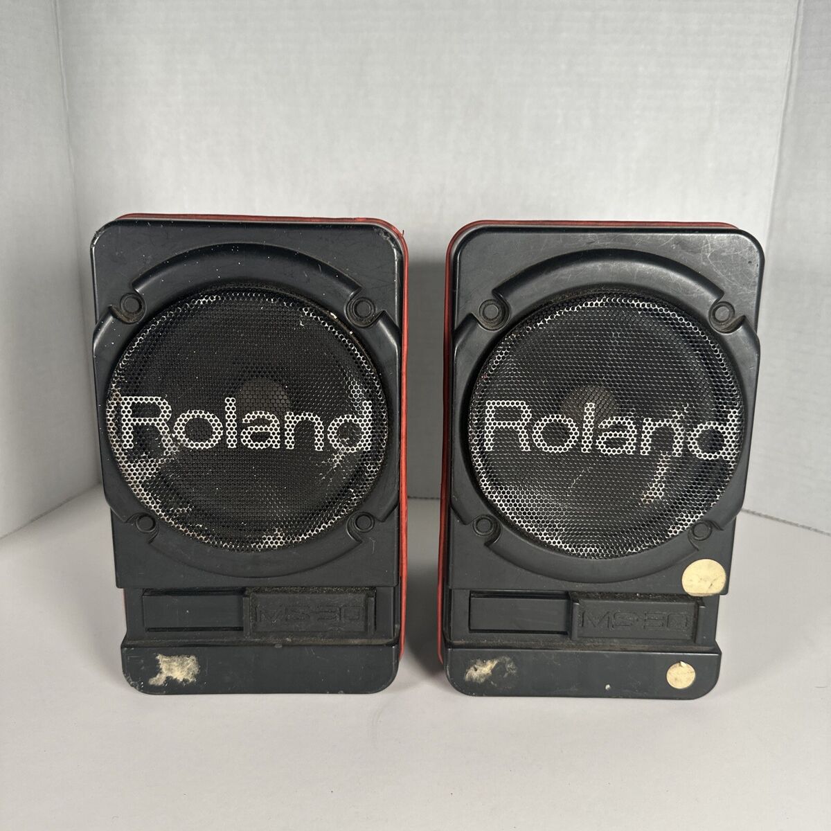 ROLAND MS-30 Stereo Speakers musical speaker Pair | eBay ROLAND MS-30 Stereo Speakers musical speaker Pair | eBay