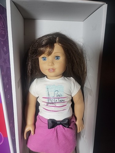 American Girl Grace bambola ragazza dell'anno 2015 con borsa e 2 abiti con scatola - Foto 9 di 15