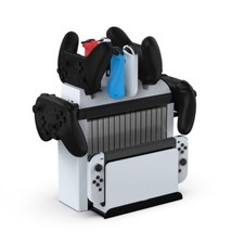 Game Storage Tower Controller Charger Station Dock Organizer for Nintendo Switch