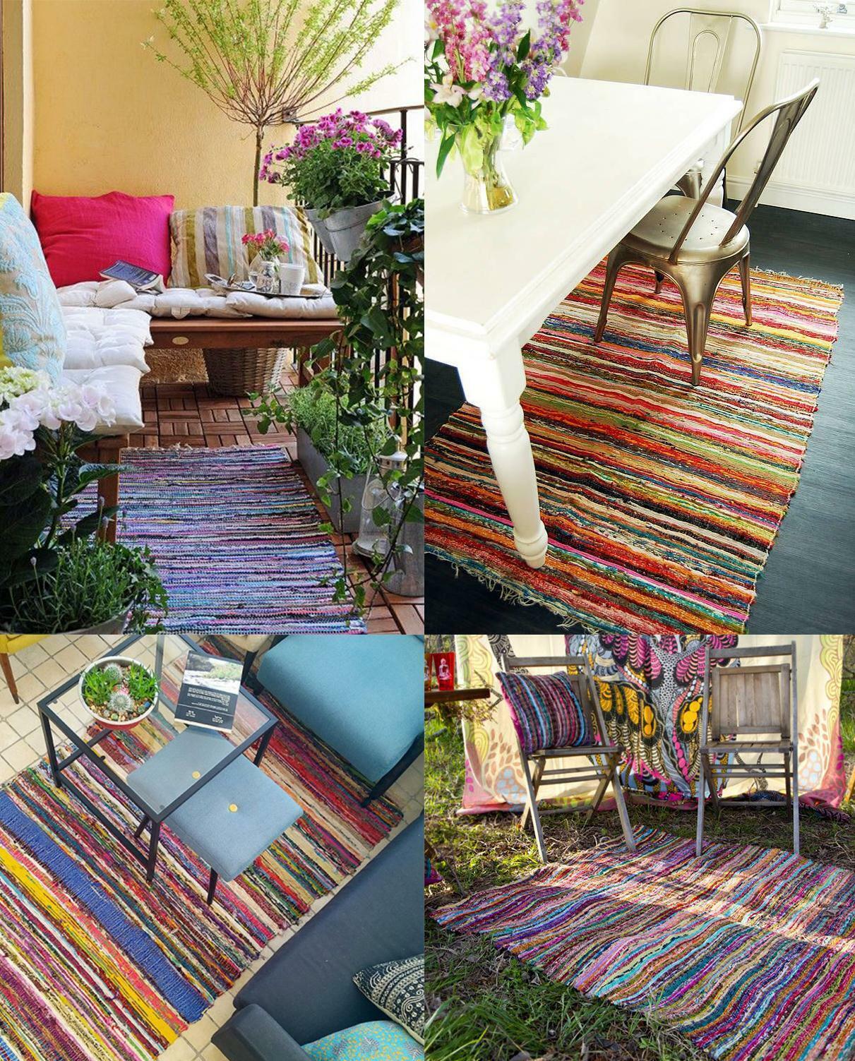 Nouveaux tapis Baxter vert citron design moderne touffetés faits main