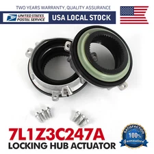 2PCS OEM Auto Locking Hub Axle Actuator For 2004-15 Ford F-150 4WD 7L1Z-3C247-A