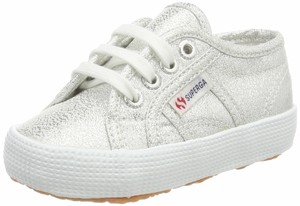 superga argento bambina