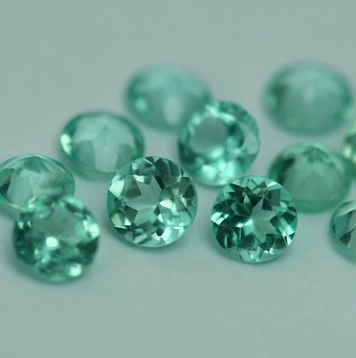 1 Apatit 3,0mm (VVS) Türkisblau Rund - Bild 1 von 1