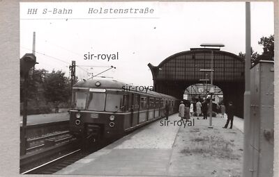 Hamburg 1970s - S-Bahn Holstenstraße - Tram - Photo 13x8cm