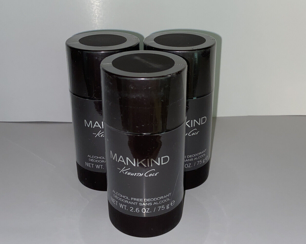 Mankind. Keneth Cole  2.6oz Deodorant 3 Pack
