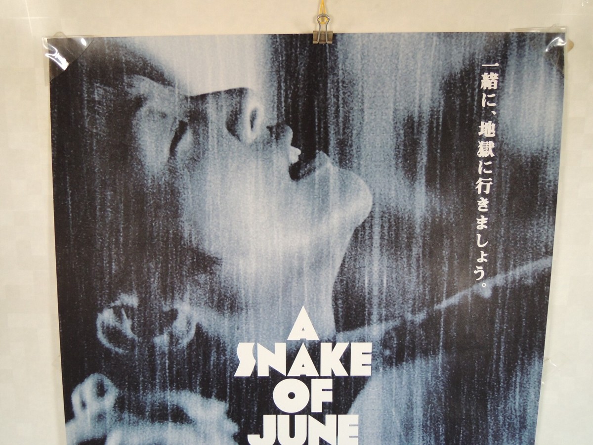 Shinya Tsukamoto A SNAKE OF JUNE original movie POSTER JAPAN B2