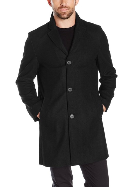 tommy hilfiger italian wool topcoat