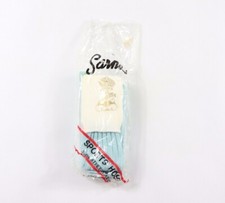 NOS Vtg 80s Sarna Youth OSFA Nylon Running Jogging Soccer Socks Argentina Blue