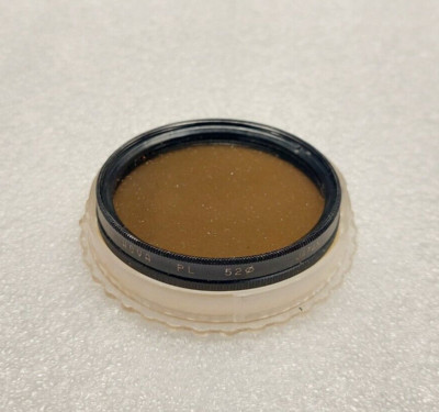 Hoya 52mm PL Camera  Lens Filter,  Japan,  Polarizer Polarizing