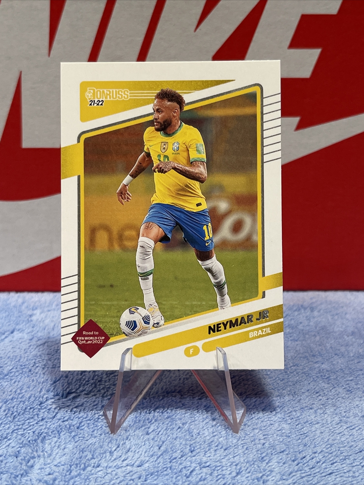 Neymar Jr. 2021-22 Donruss Road To Qatar World Cup Soccer - #18 - Brazil