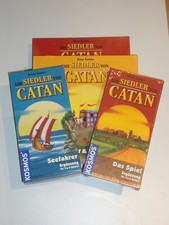Siedler von Catan Basisspiel, Erweiterung & Ergänzung 5&6 Spieler Seefahrer usw.