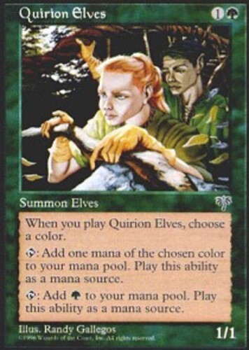 Quirion Elves ~ Near Mint Mirage MTG Magic UltimateMTG Green Card