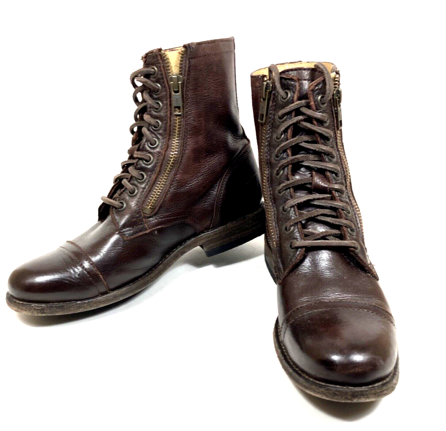 Leather Laces Combat Boots | eBay