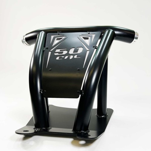 50 Caliber Racing Polaris RZR Pro R Front Bumper Raw/Black with End ...