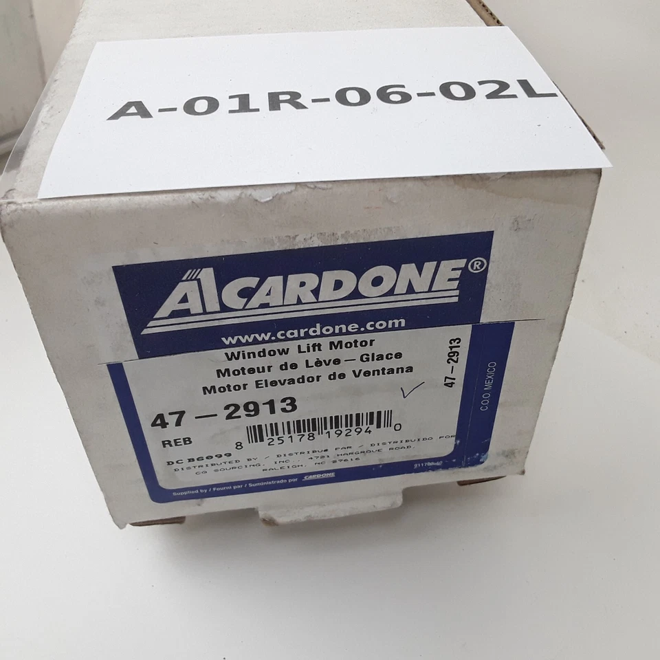 Motor ventana eléctrica delantera derecha Cardone 47-2913 compatible con Saab 9-5 1999 2000 2001-2009 Foto 4 de 4