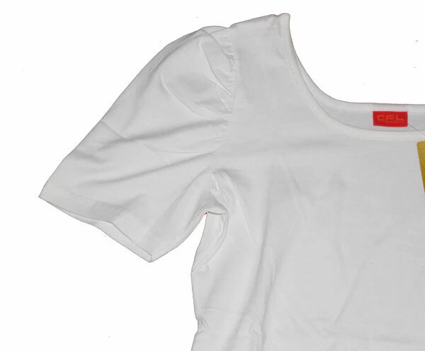  T-SHIRT KURZARM SHIRT WEIß WEISS  CFL Gr. 164 170  NEU - Bild 2 von 2