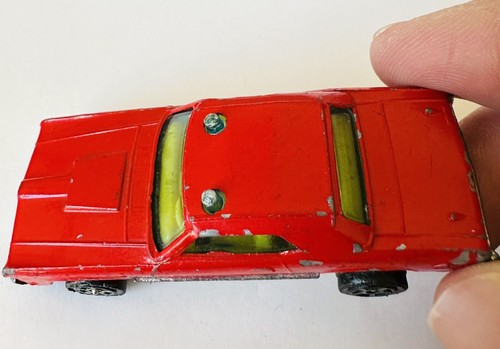 Vintage CORGI JUNIOR WHIZZWHEELS DIECAST RED MERCURY COUGAR XR7 FIRE CHIEF CAR - Picture 5 of 6