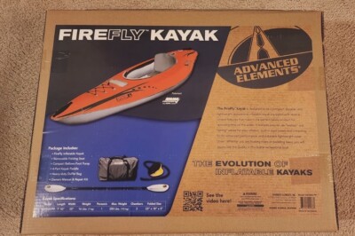 Advanced Elements FireFly Inflatable Kayak Model: AE1020-PP - Brand New/Sealed! 