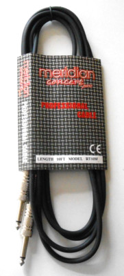MERIDIAN PRO GITARRENKABEL LIVE STUDIO PRO KABEL 10 FUSS/3 M STR/STR KLINKENSTECKER