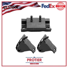 Engine & Trans Mount Set 3PCS for Jeep Sport Utility Wrangler L6 4.0l 242ci