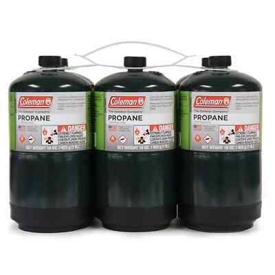#ad 6 Pack Coleman Propane Cylinder 16 oz $59.99